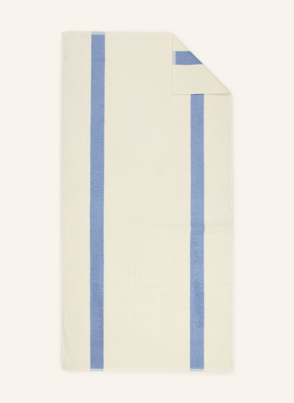 HAY Duschtuch CREME / HELLBLAU