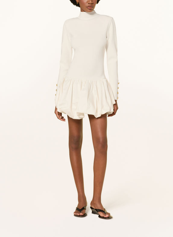Aje. ELODI Dress in a mix of materials CREAM