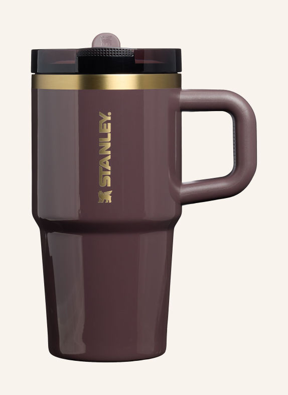 STANLEY Thermobeker THE QUENCHER FLIPSTRAW PROTOUR BRUIN / GOUD