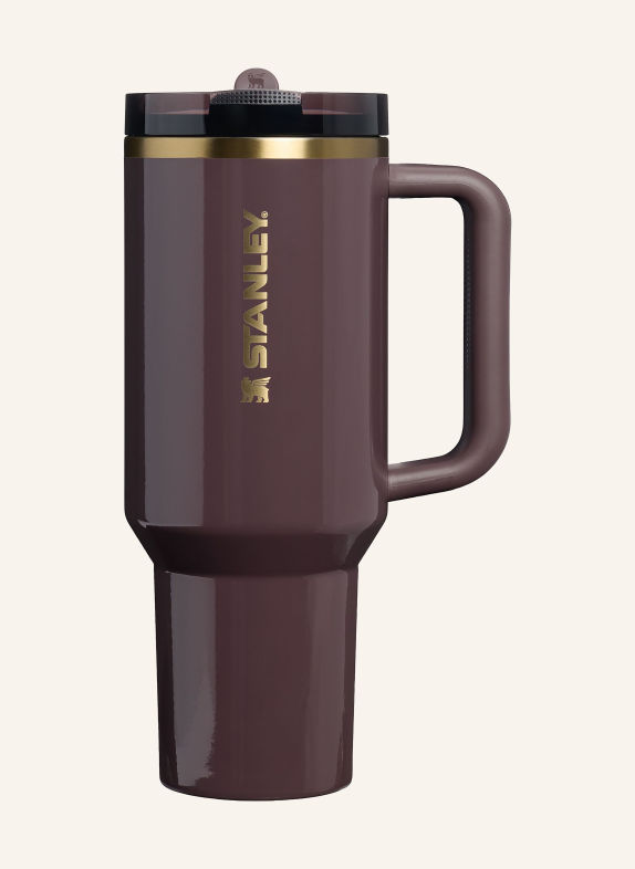 STANLEY Thermobeker THE QUENCHER FLIPSTRAW PROTOUR MARRON FONCÉ / GOUD