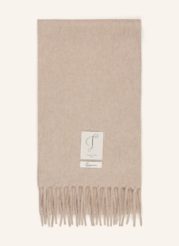 JACQUEMUS Eșarfă L'ECHARPE CAVALLO BEJ