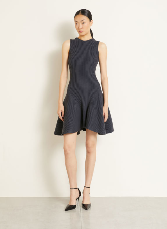 ALAÏA Gebreide jurk DONKERGRIJS