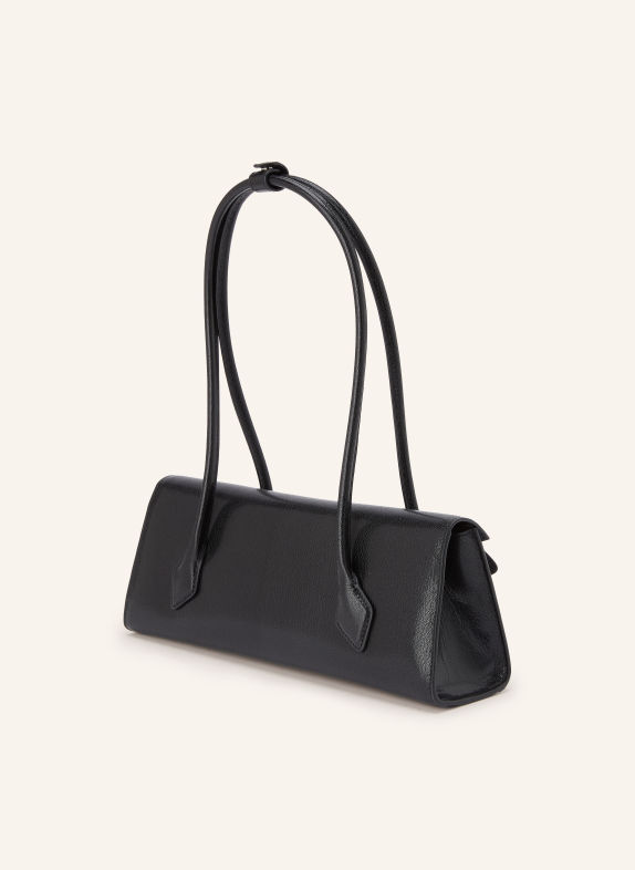 ALAÏA Schultertasche LE TECKEL MEDIUM SCHWARZ