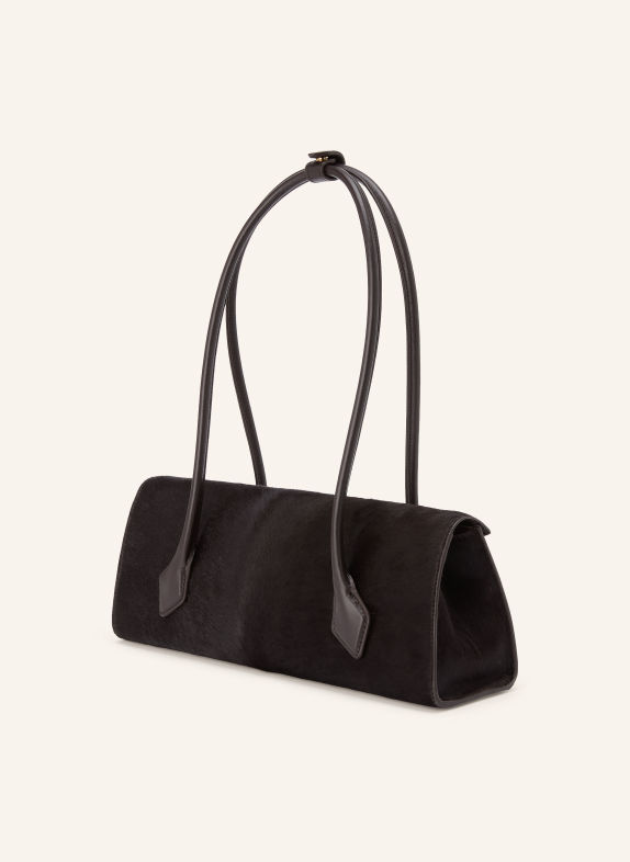 ALAÏA Schultertasche LE TECKEL MEDIUM DUNKELBRAUN