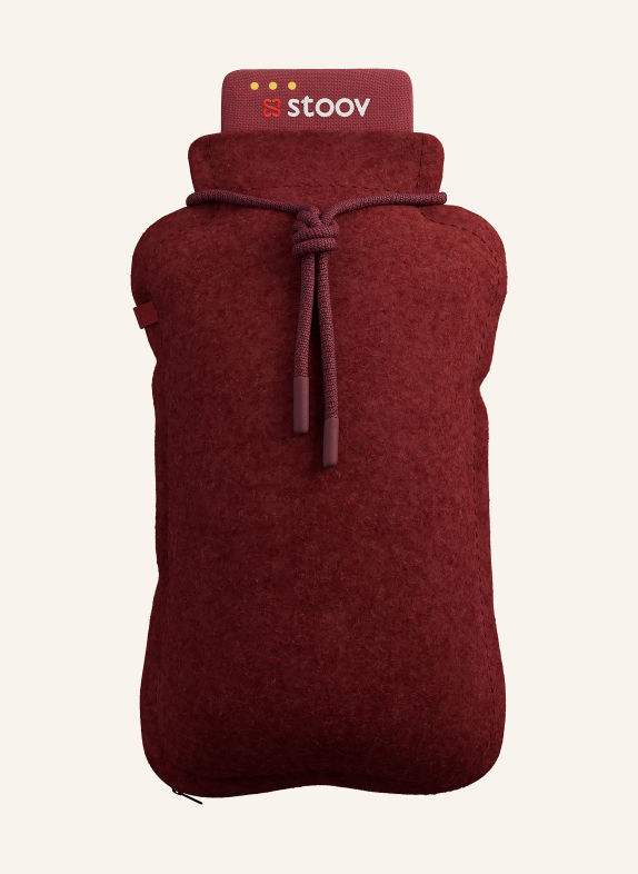 stoov Wärmflasche HOMEY ROT