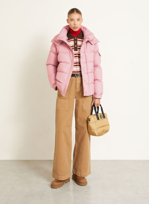 MONCLER Daunenjacke MAYA 70 mit abnehmbarer Kapuze ROSA