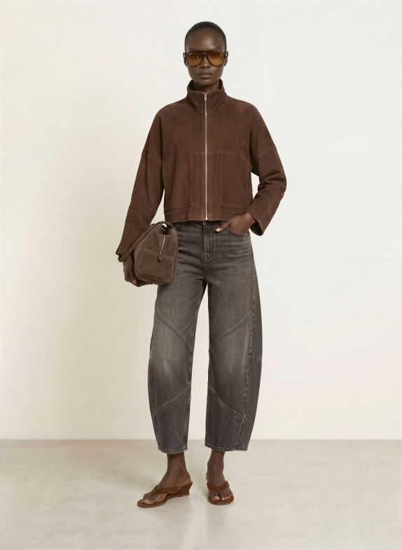 DRYKORN Barrel Jeans SWORE 1720 braun