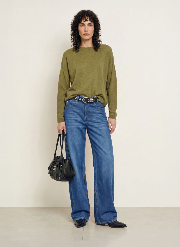 American Vintage TOIMA Sweater OLIVE
