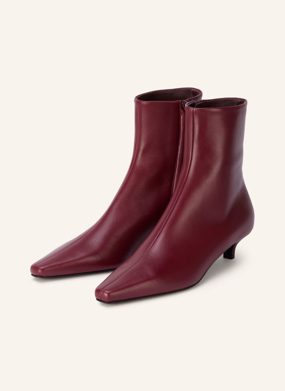 TOTEME Stiefeletten DUNKELROT