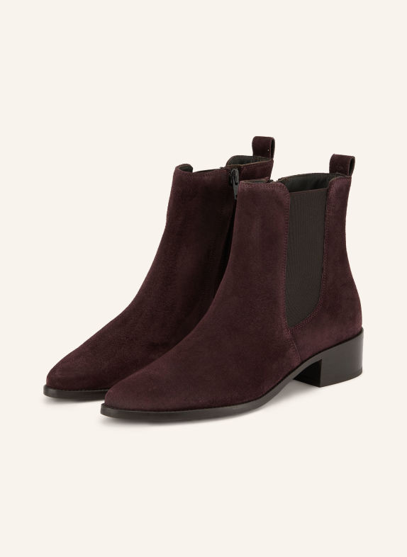 paul green Chelsea-Boots DUNKELROT