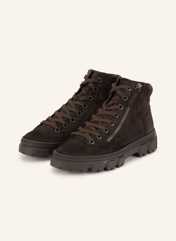 paul green Hightop-Sneaker DUNKELBRAUN