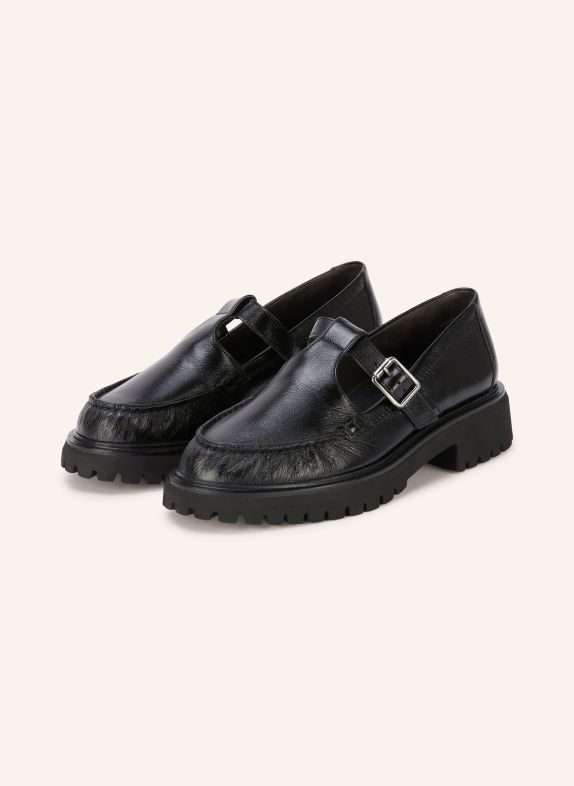 paul green Loafer SCHWARZ
