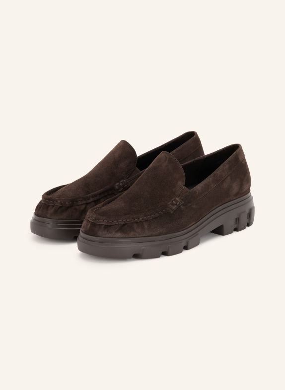 paul green Loafers DARK BROWN