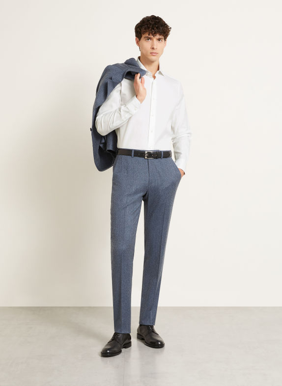 ZEGNA Chemise coupe slim BLANC