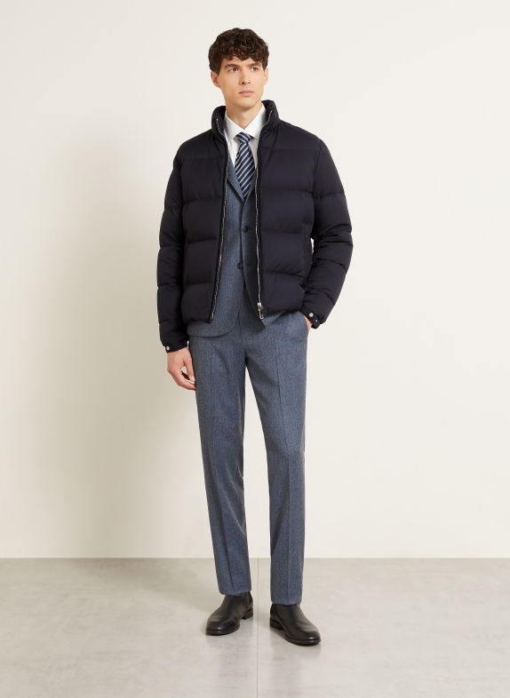 ZEGNA Kurtka puchowa GRANATOWY