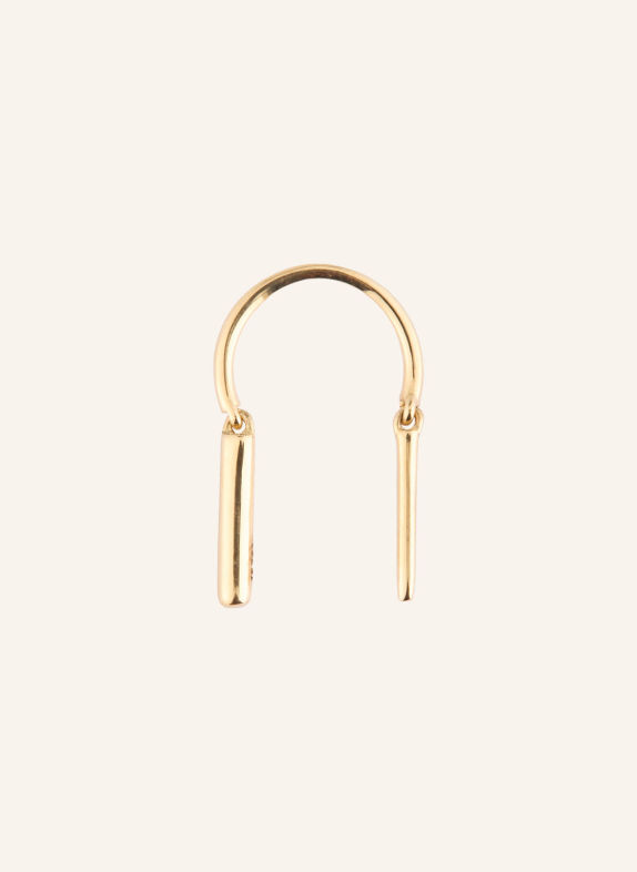 ariane ernst Boucle d'oreille LET LOOSE EARRING 750 N° 1 OR