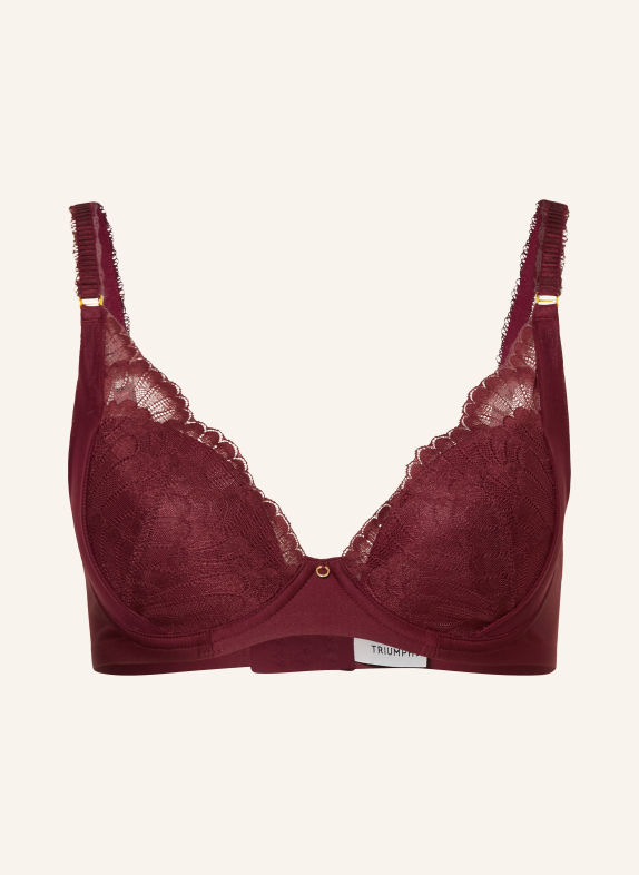 Triumph BH med bøjler LOVE IN LACE MØRKERØD