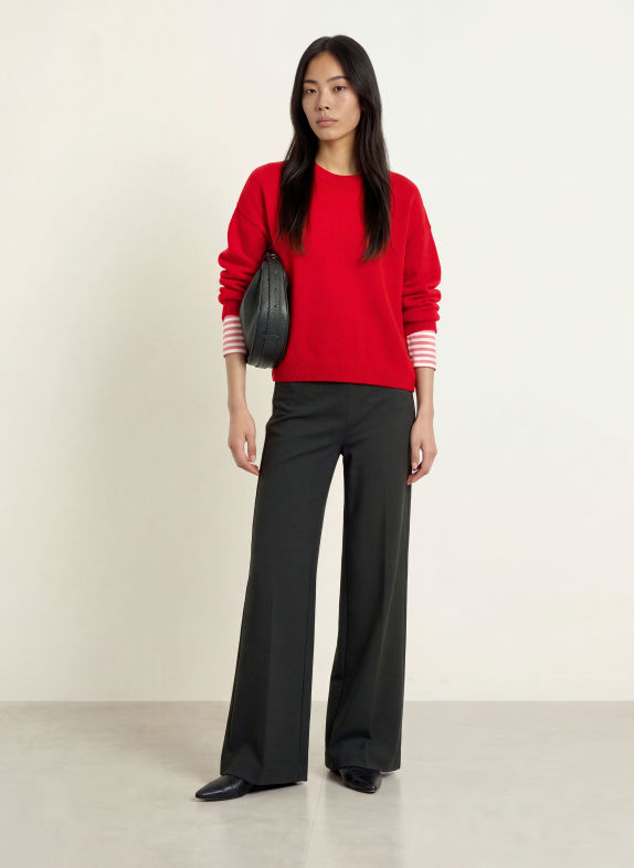 Marc O'Polo Pullover aus Merinowolle ROT