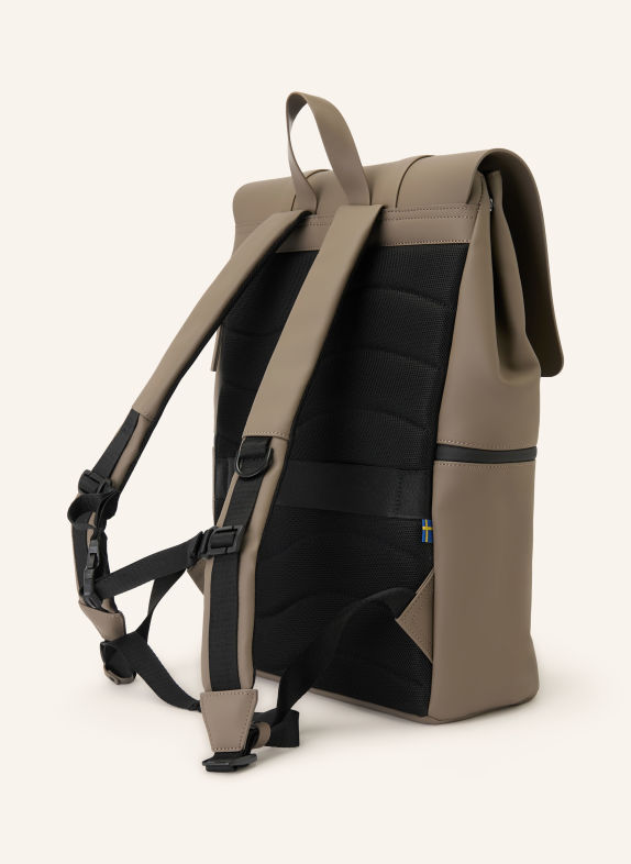 GASTON LUGA SPLÄSH 20-liter Backpack with laptop compartment BROWN / BLACK