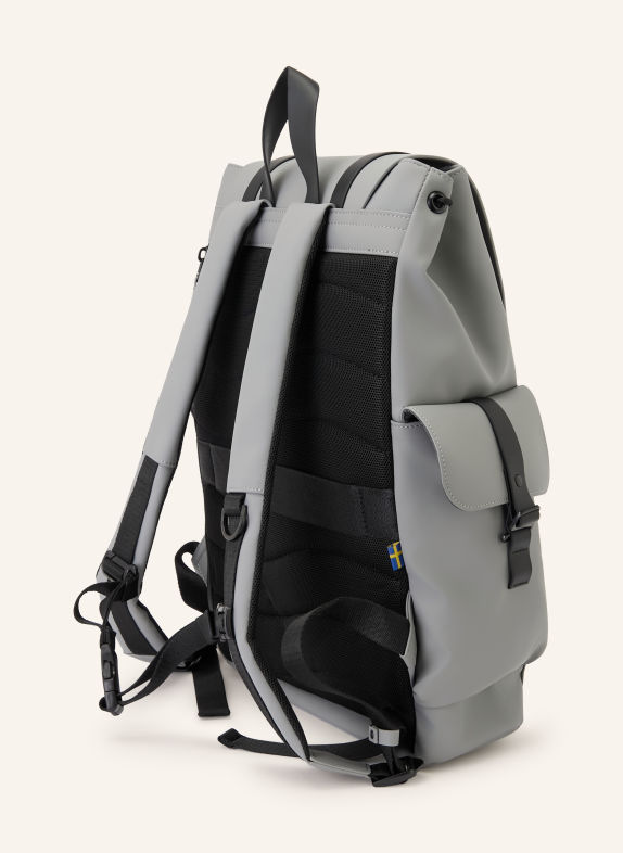 GASTON LUGA SPLÄSH UTILITY 19-liter Backpack with laptop compartment GRAY / BLACK