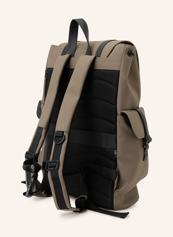 GASTON LUGA SPLÄSH UTILITY 19-liter Backpack with laptop compartment BROWN / BLACK