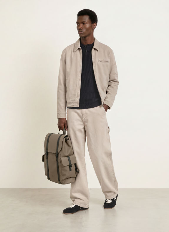 GASTON LUGA Rugzak SPLÄSH UTILITY 19 l met laptopvak BRUIN / ZWART