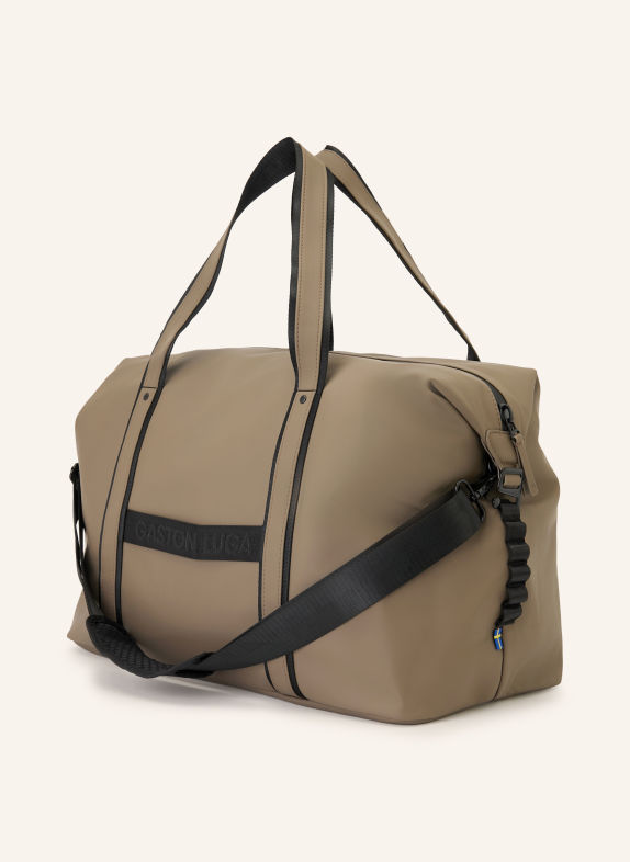 GASTON LUGA Sac de week-end DÄSH 2.0 MEDIUM MARRON / NOIR