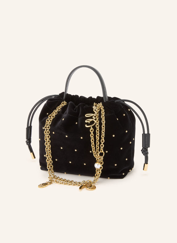 Chloé Sac à main ICONS à rivets 001 BLACK