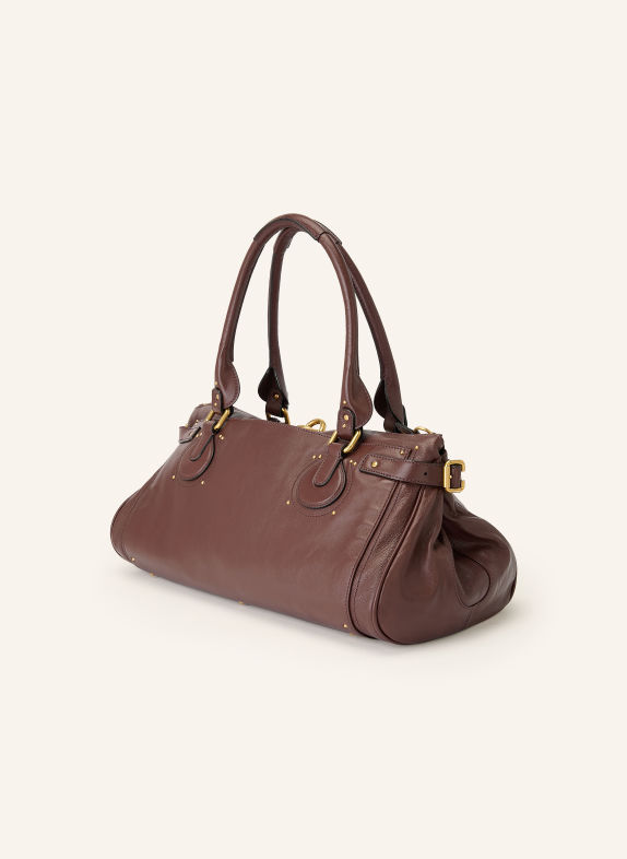 Chloé Reisetasche PADDINGTON mit Nieten 27M Crafty Brown