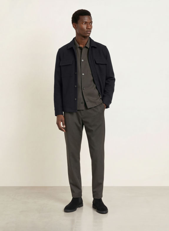 CRUNA Overjacket BRUGES DONKERBLAUW