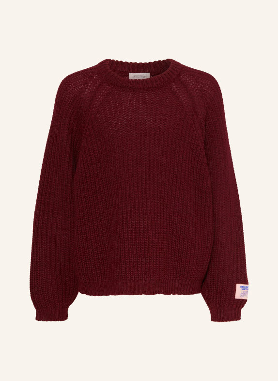 American Vintage Pullover CYROW DUNKELROT