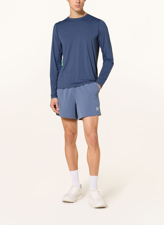 District Vision Hardloopshort 5'' LINERLESS BLAUW