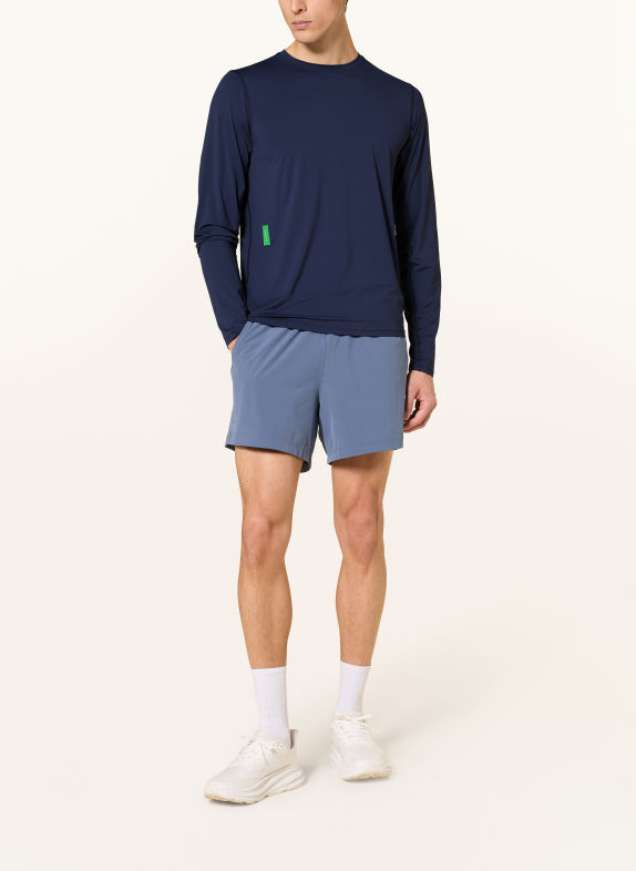 District Vision Tricou funcțional ULTRALIGHT ALOE ALBASTRU ÎNCHIS