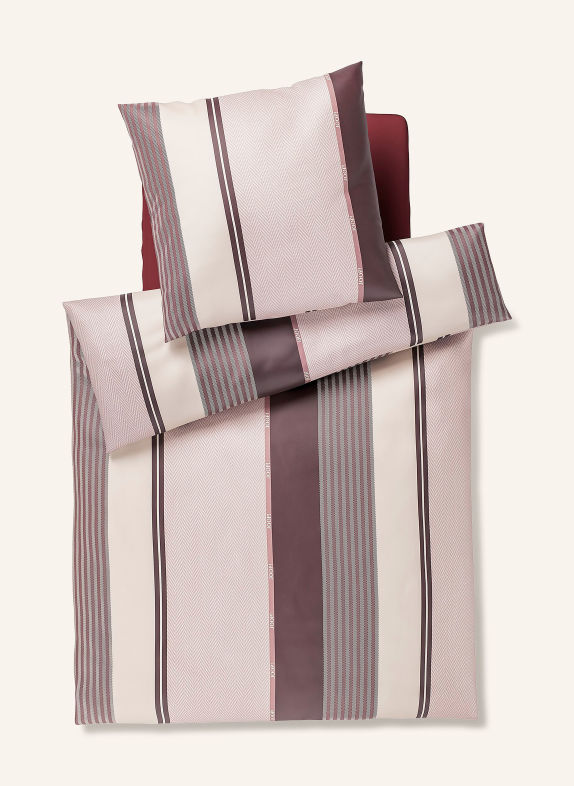 JOOP! Linge de lit ROSE CLAIR / VIEUX ROSE / ROUGE FONCÉ