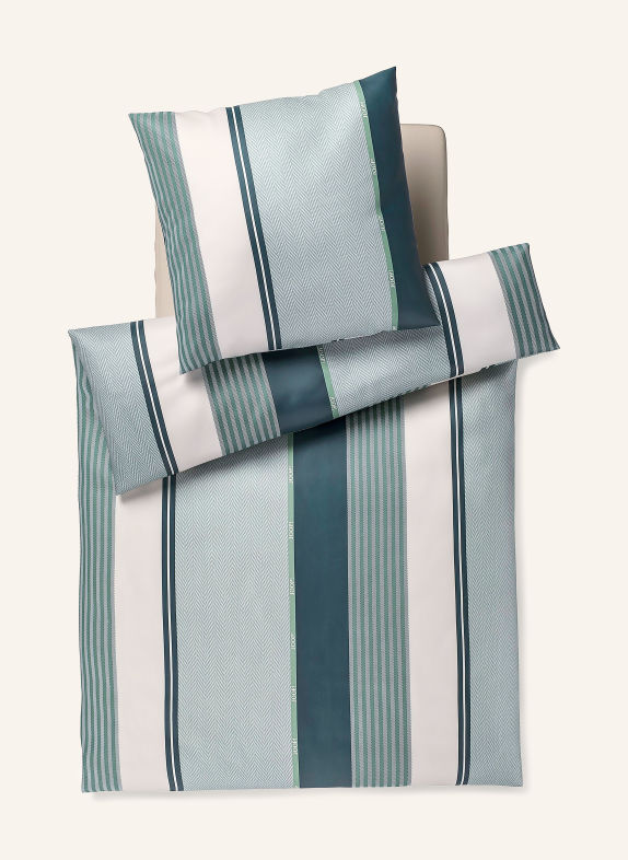 JOOP! Linge de lit VERT / GROEN / BLANC