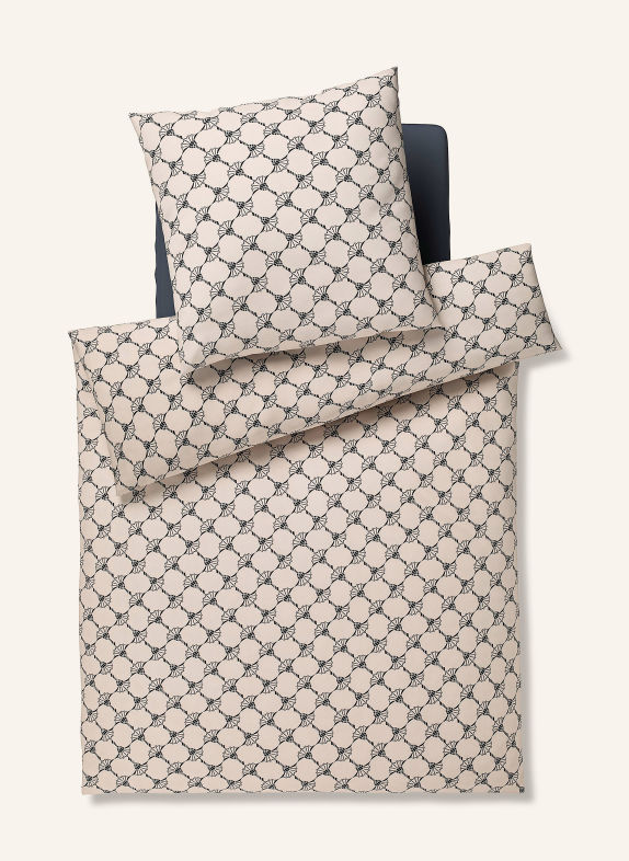 JOOP! Linge de lit SOFT CORNFLOWER MARRON CLAIR / BLEU FONCÉ