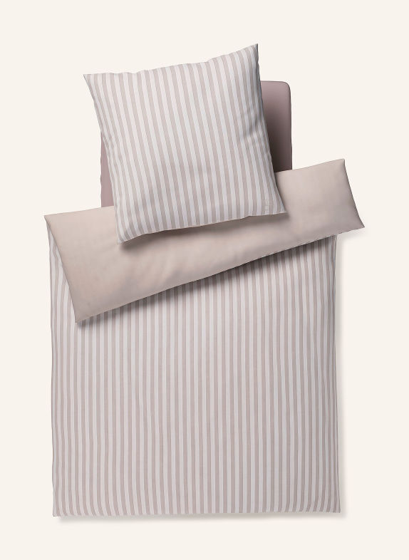 JOOP! Linge de lit SOFT LINES GRIS / CRÈME / TAUPE