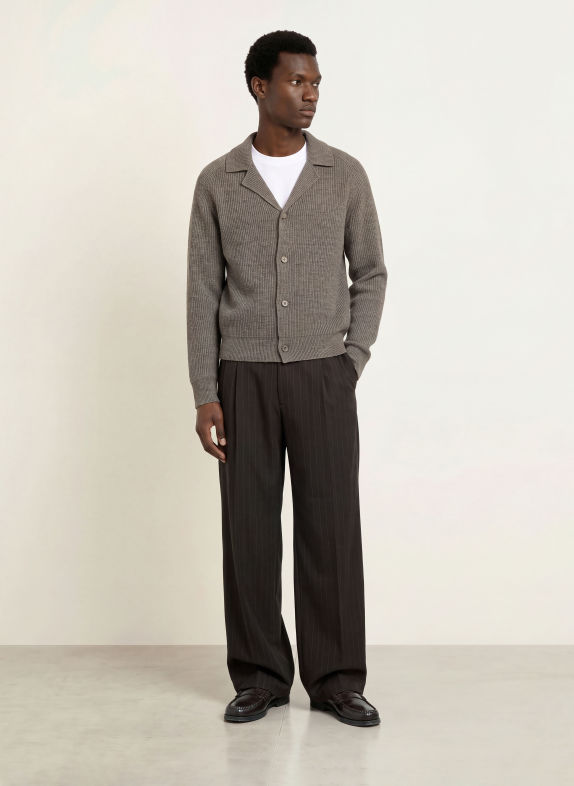 NN.07 SHANE Cardigan TAUPE
