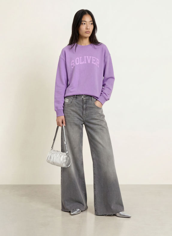 s.Oliver Sweatshirt LILA