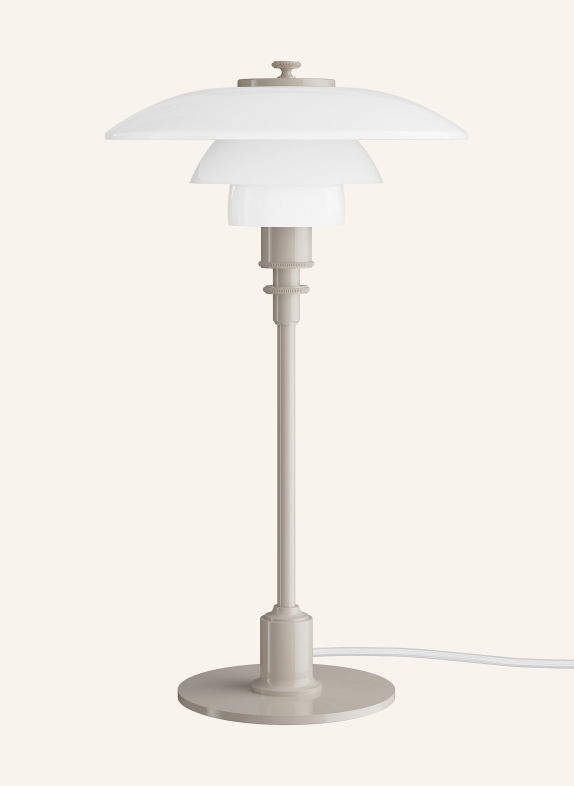 louis poulsen Tischleuchte PH 2/1 WEISS / BEIGE