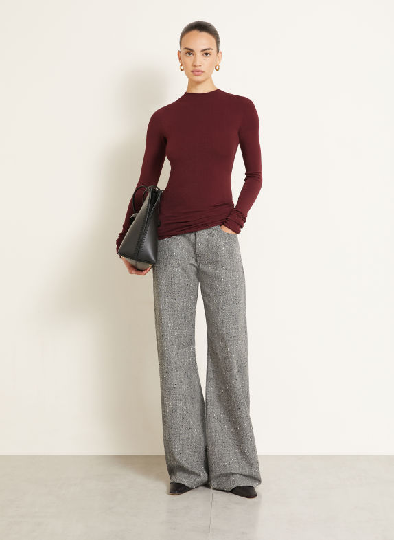 ARMARIUM Longsleeve SITA DUNKELROT