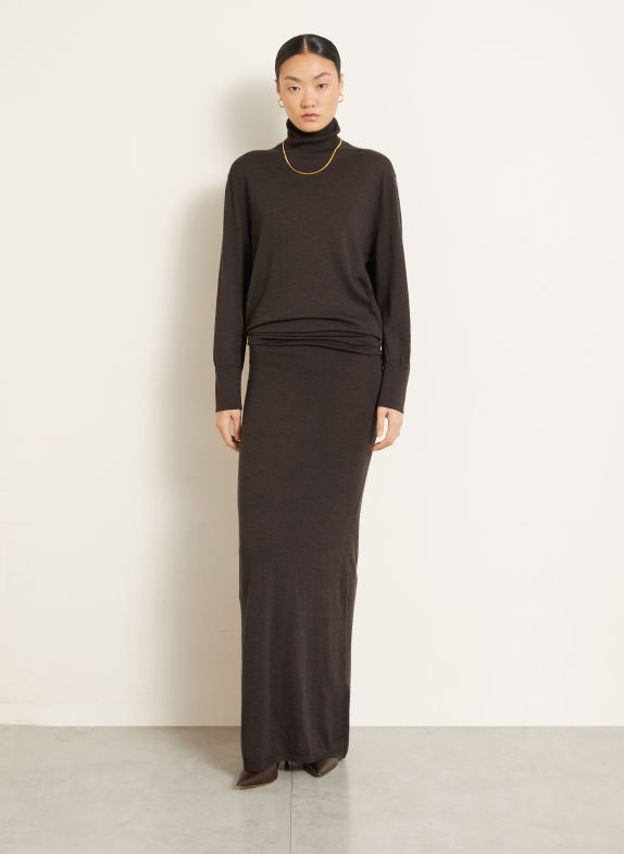 ARMARIUM LARA Knit Dress DARK GRAY