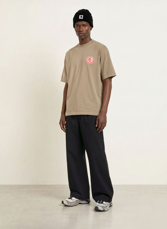 REGARDS T-shirt KHAKI / PINK / RED