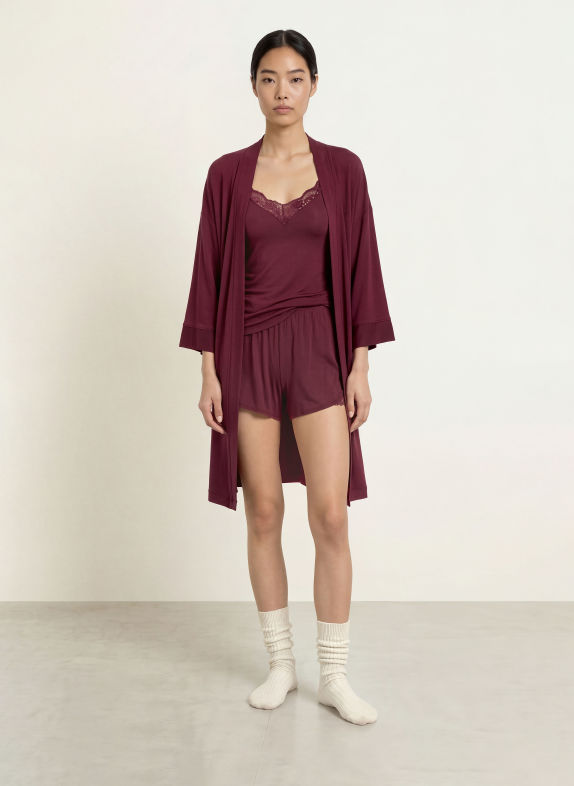 Triumph Top de pyjama AMOURETTE ROUGE FONCÉ