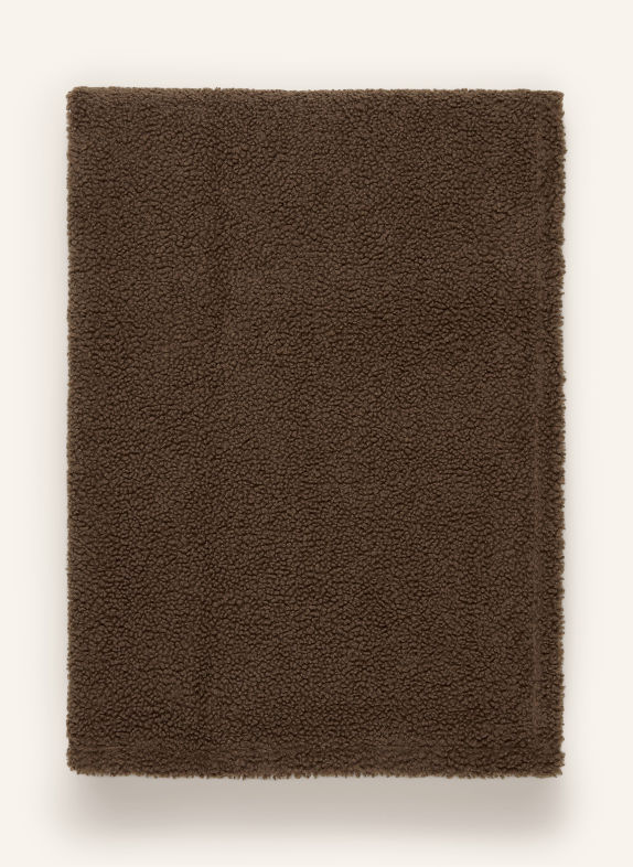 Marc O'Polo Plaid SENNE MARRON FONCÉ
