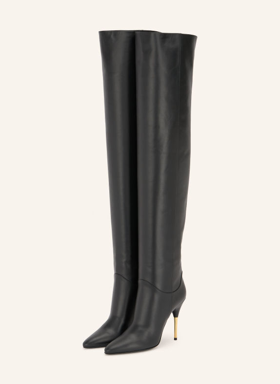 VALENTINO GARAVANI DEBOOT Over-the-knee boots BLACK