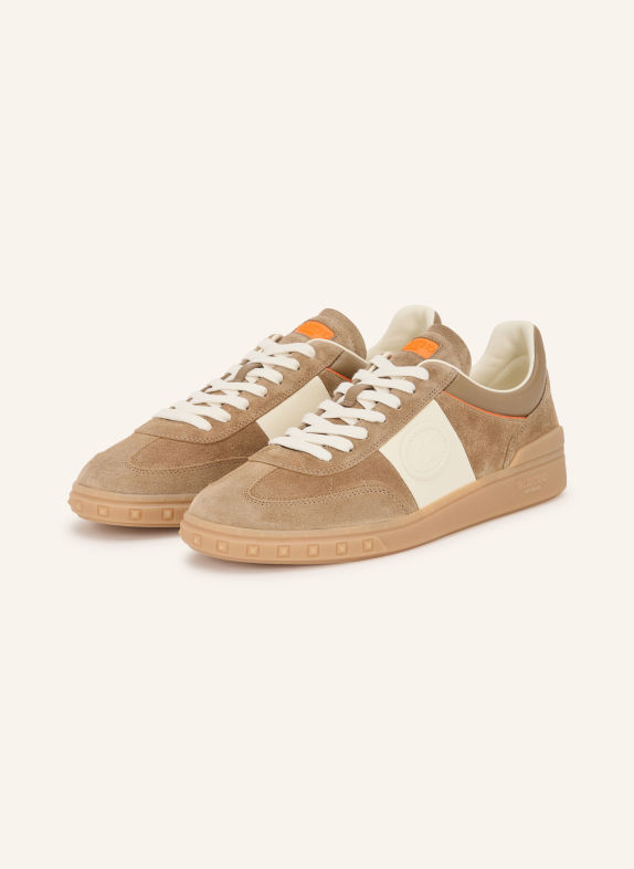 VALENTINO GARAVANI UPVILLAGE Sneakers CAMEL / CREAM / ORANGE