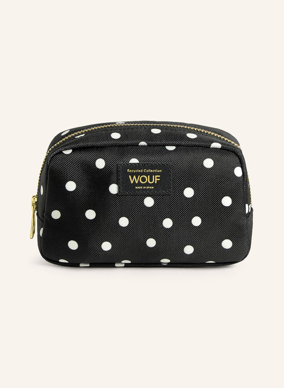 WOUF Kosmetiktasche SCHWARZ / WEISS