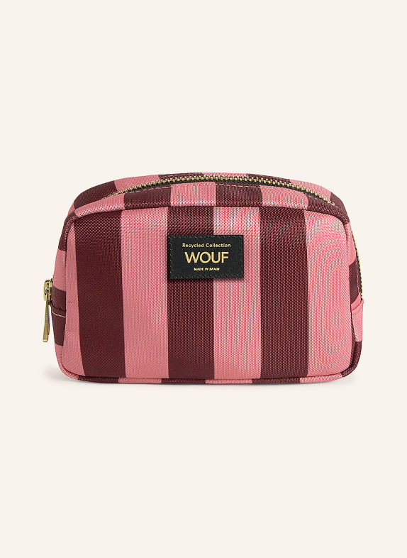 WOUF Trousse de maquillage ROUGE FONCÉ / VIEUX ROSE