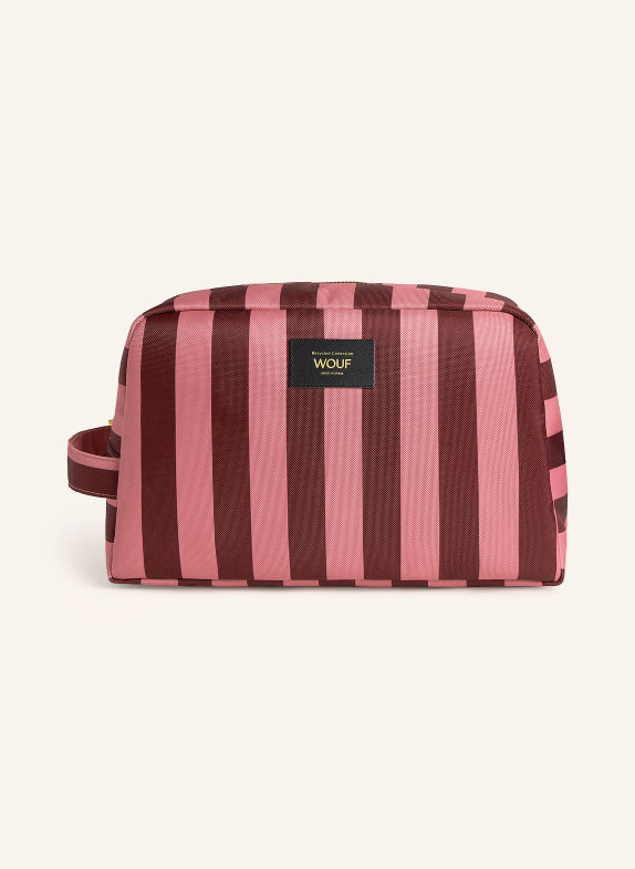 WOUF Trousse de maquillage ROUGE FONCÉ / VIEUX ROSE